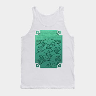 The Churning Sea Tank Top